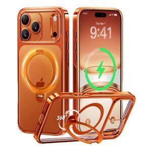 IPhone 17 Pro Case 360 Spin Magnetic Stand SlimC Case, 21K-170PH003